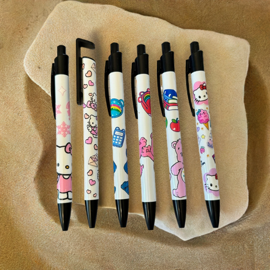 Whimsical Wonderland: Cute Character Pen Set