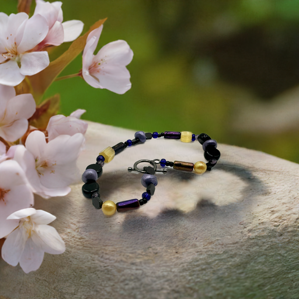 Mystic Gemstone Elegance Bracelet