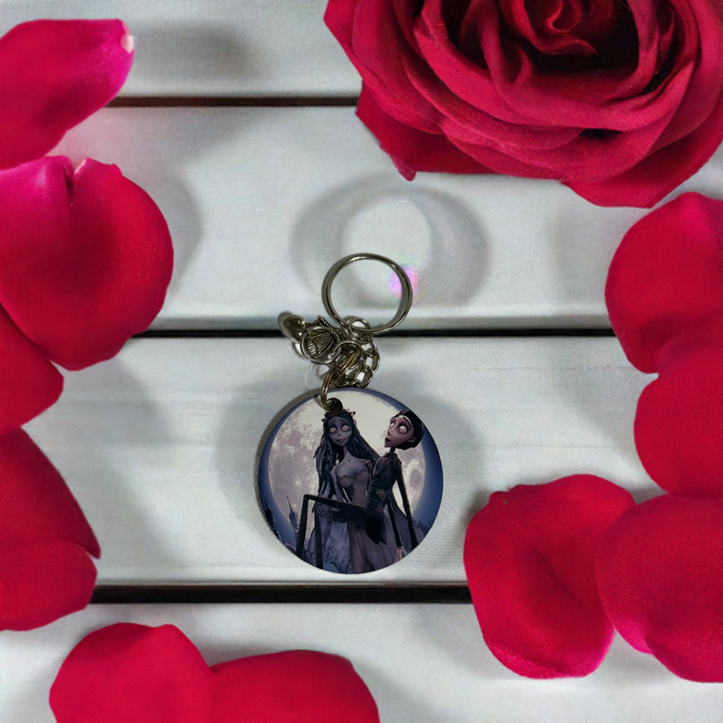 Undead Moon Keychain