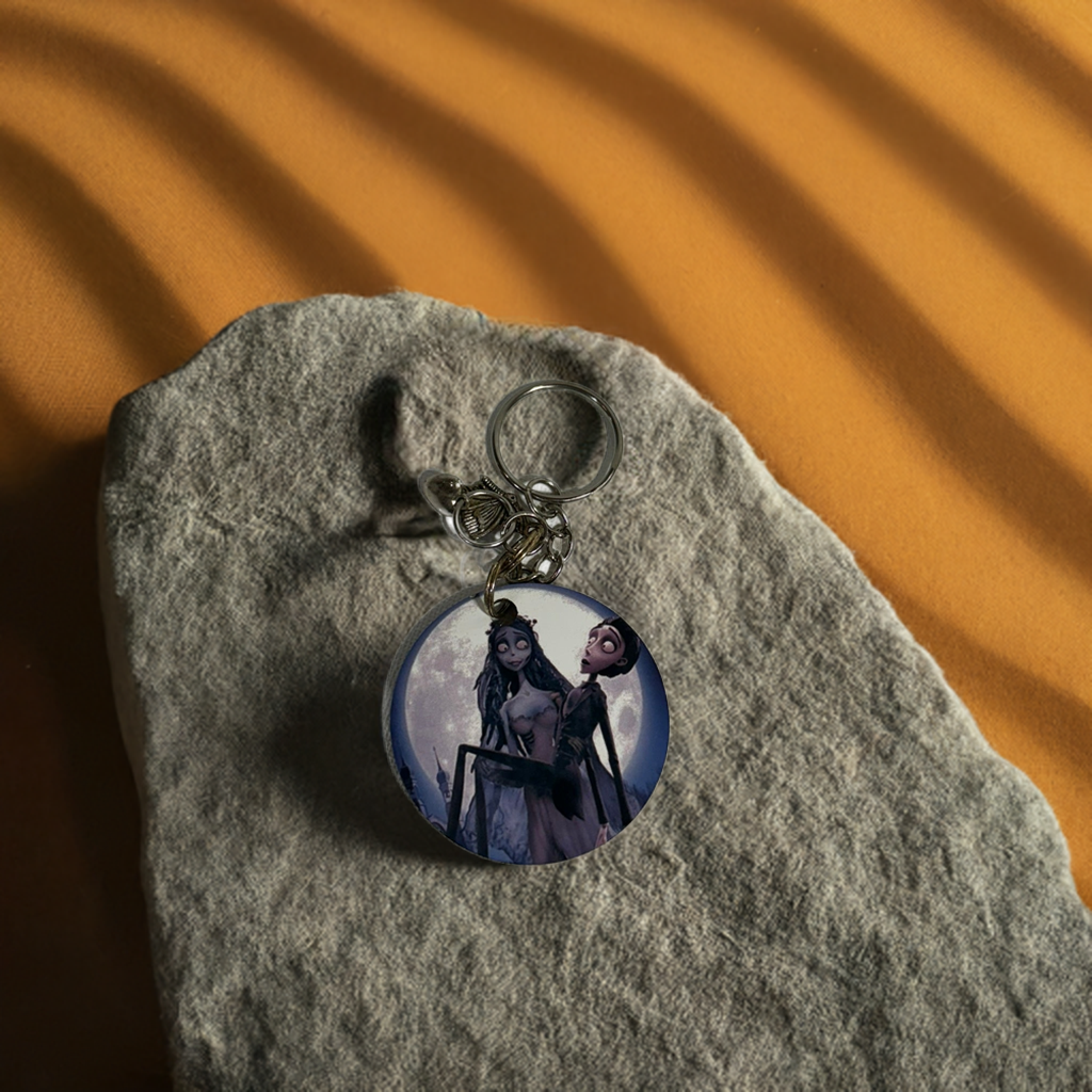 Undead Moon Keychain