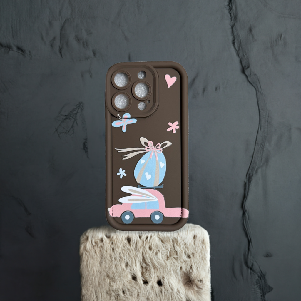 Bunny Express – Whimsical Easter Phone Case
