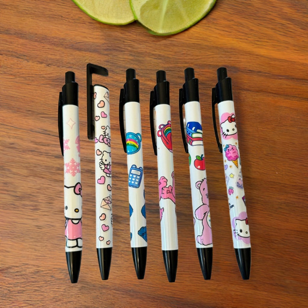 Whimsical Wonderland: Cute Character Pen Set