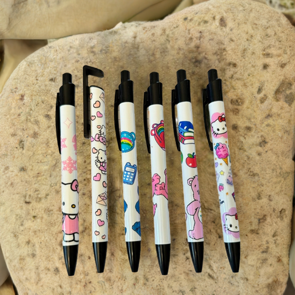 Whimsical Wonderland: Cute Character Pen Set