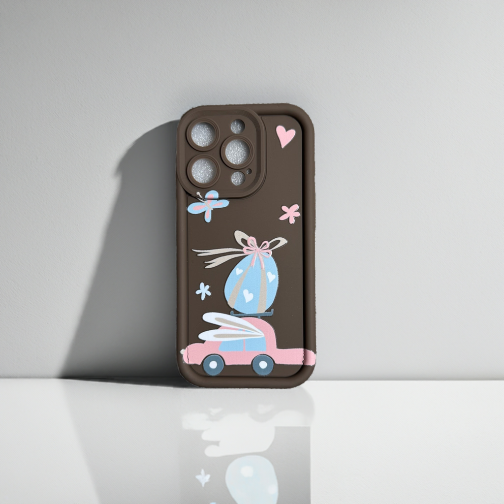 Bunny Express – Whimsical Easter Phone Case