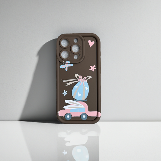 Bunny Express – Whimsical Easter Phone Case