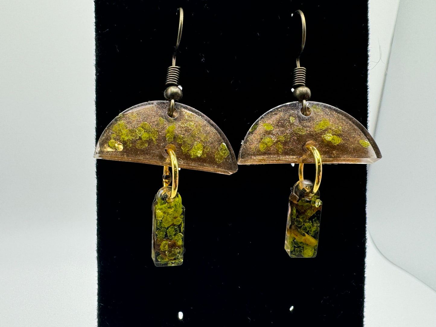 Earthly Elegance: Dangle Earrings