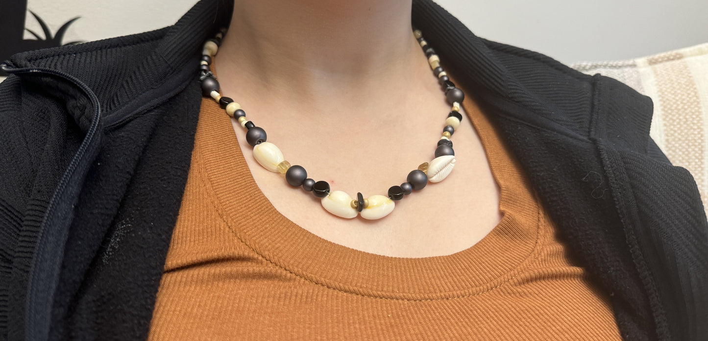 Oceanic Earth Shell Necklace