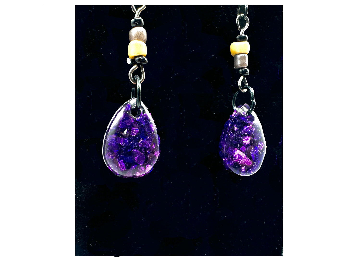 Midnight Amethyst Necklace and Earrings Set