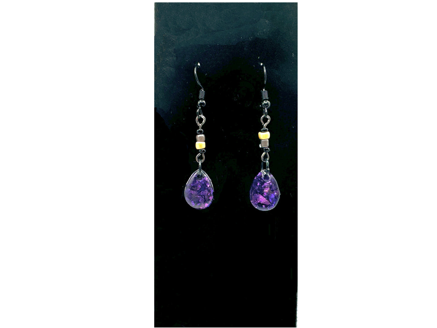 Midnight Amethyst Necklace and Earrings Set